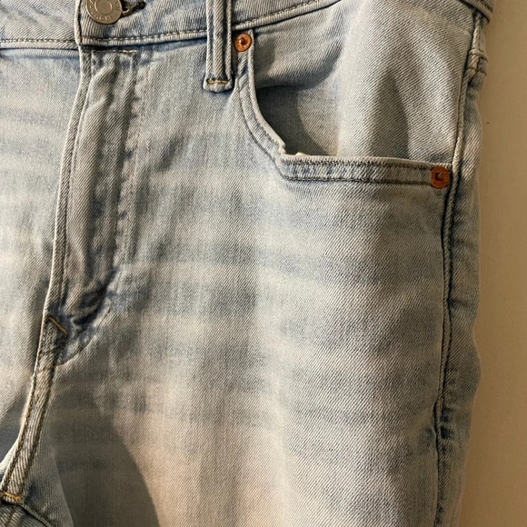 American Eagle AirFlex+ Athletic Straight Jean Light Wash Size 34/30 - Picture 7 of 16